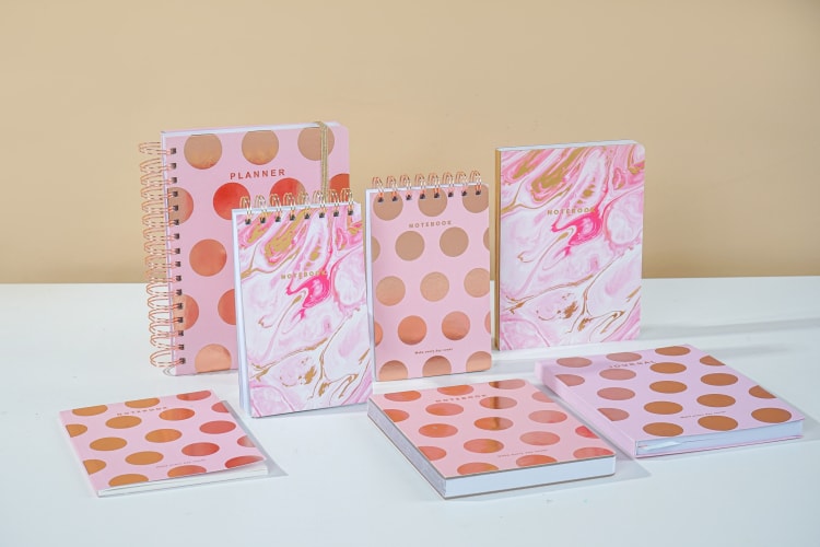 Customized Polka dot & Pink Design Collection-2  定制波点和粉色流沙产品系列集合