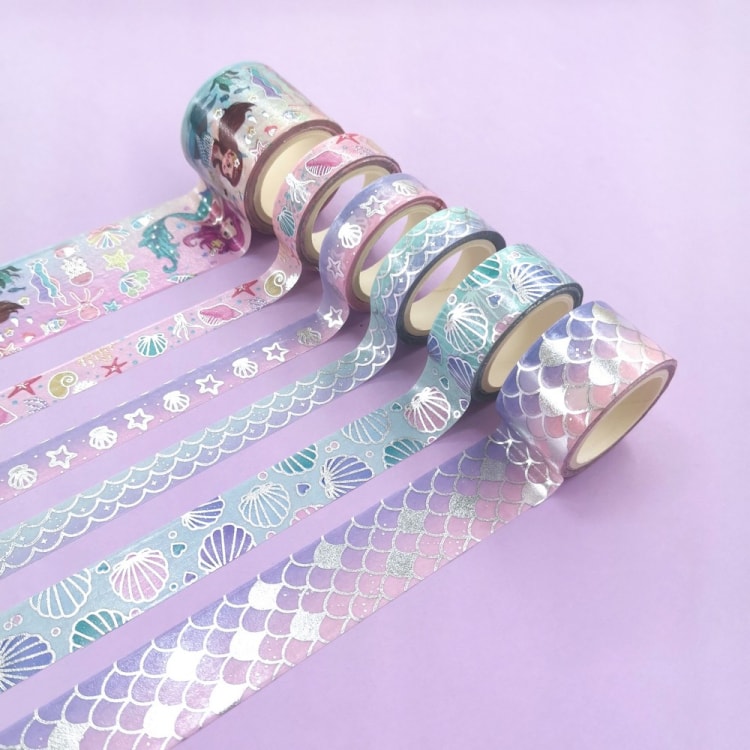 Foil Washi tape 烫印和纸胶带