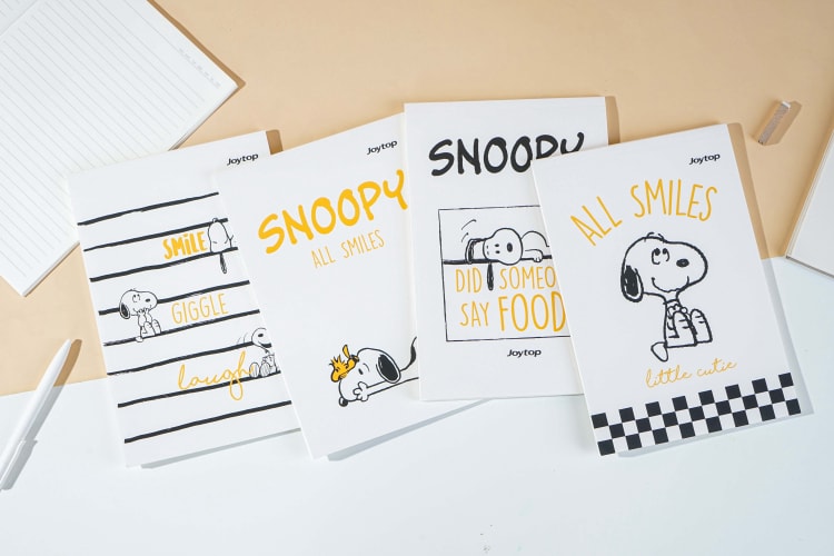 Snoopy line life collection Draft notebook blank inner JT-101336 线条生活-草稿本B5（空白内页）