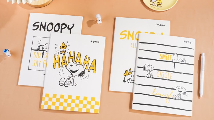 Snoopy sewing notebook  JT-101315 /JT-101317 线条生活-车线本A5/B5（横线内页）
