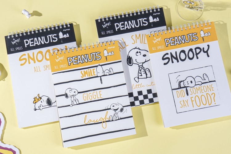 Snoopy sketch book spiral notebook JT-101358 A4 线条生活-素描本A4（上翻）