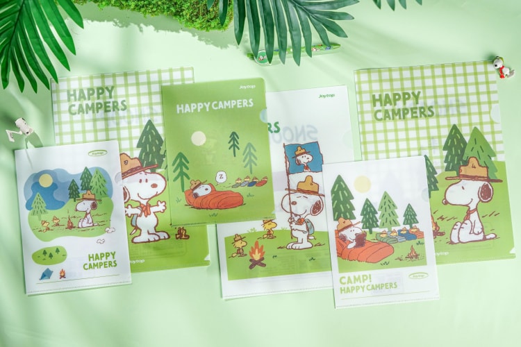Snoopy File folder JT-101341 野营日记-收纳袋组合装