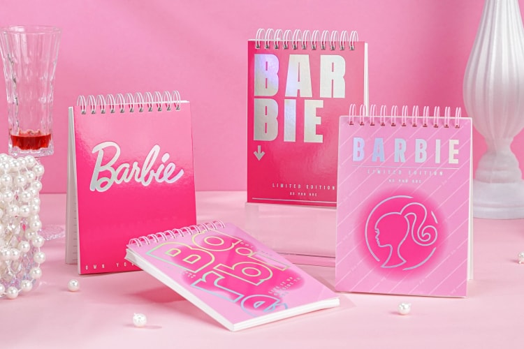 OD-500755 Hi Barbie-Spiral Notebook A6 嗨！芭比-上翻线圈本