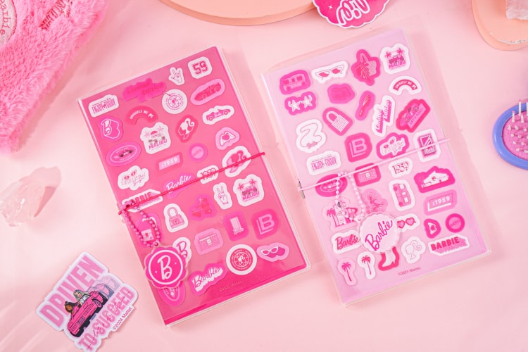 OD-500785 Hi Barbie-Pvc cover notebook 嗨！芭比-手账果冻本