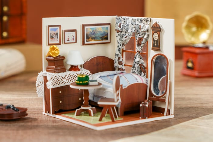 DIY Retro cottage OD-520049/50/51/52