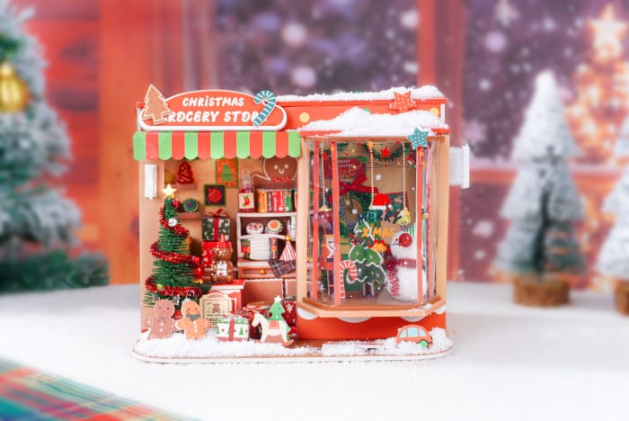 DIY Christmas Cottage OD-520061 OD520062