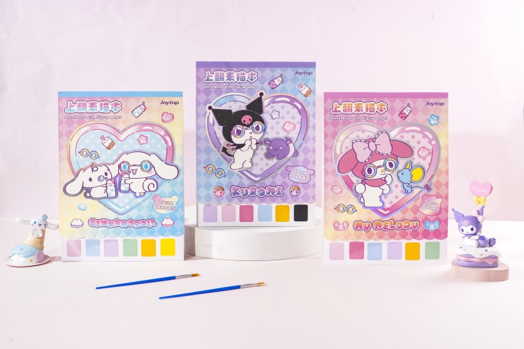 JT-102755 Marshmallow-sketch book 棉花软糖-上翻素描本
